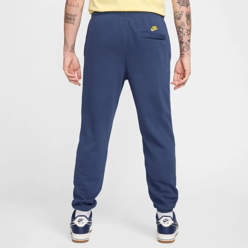 Nike Men's Club FZ0766 Navy Sweatpants with Stylish Swoosh and Comfortable Fit