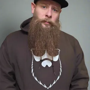 No Shave Life - OG Chocolate Brown Pullover Hoodie