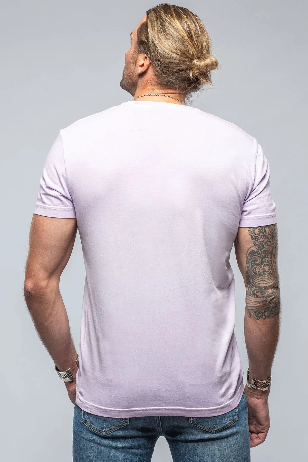 Pismo Cotton Tee In Lilac