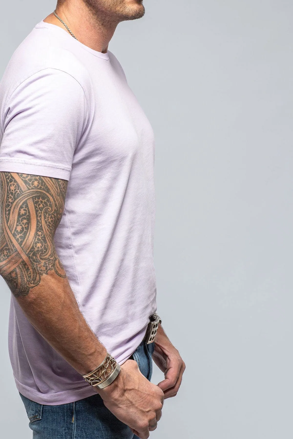 Pismo Cotton Tee In Lilac