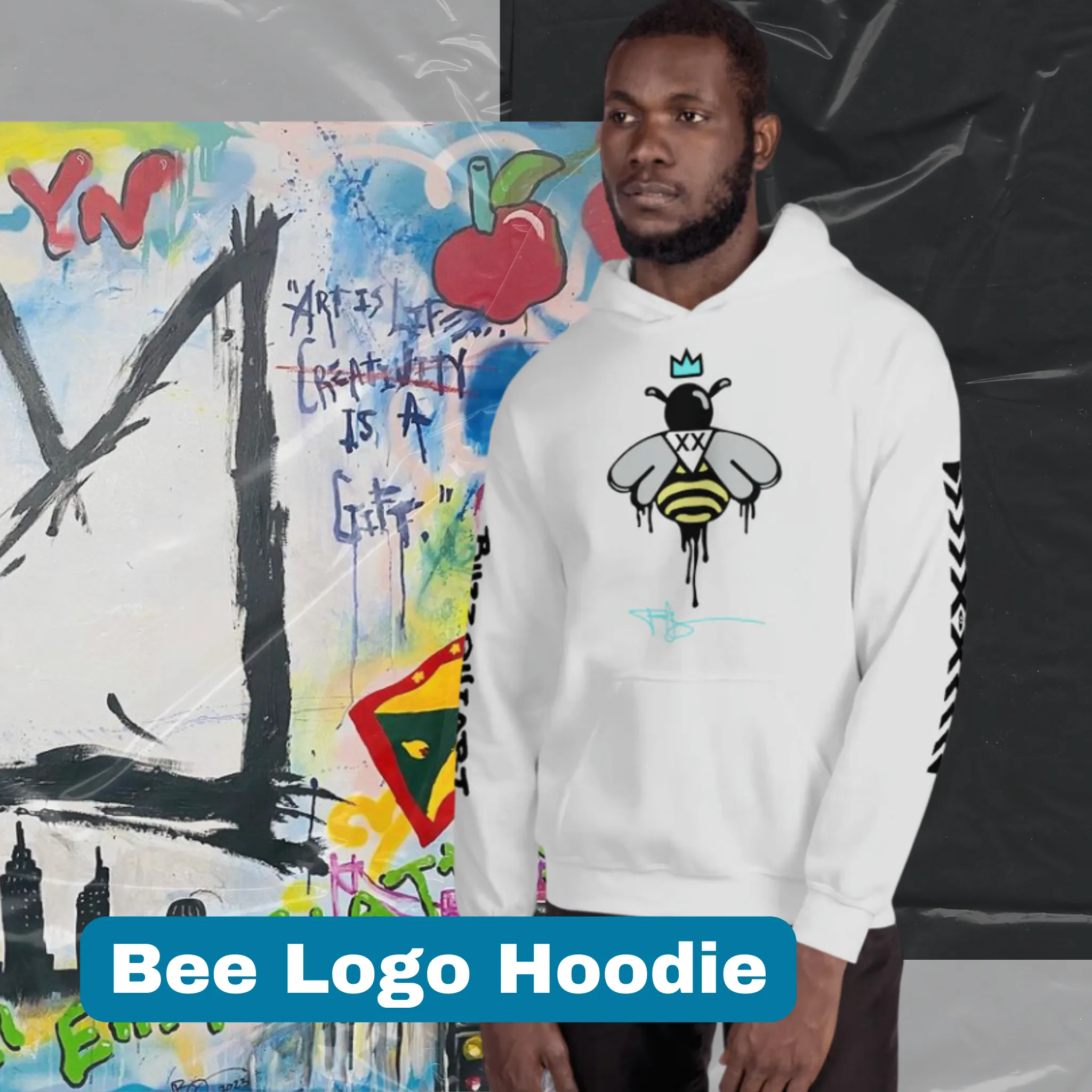 "New" Men's Buzzquiart Hoodie