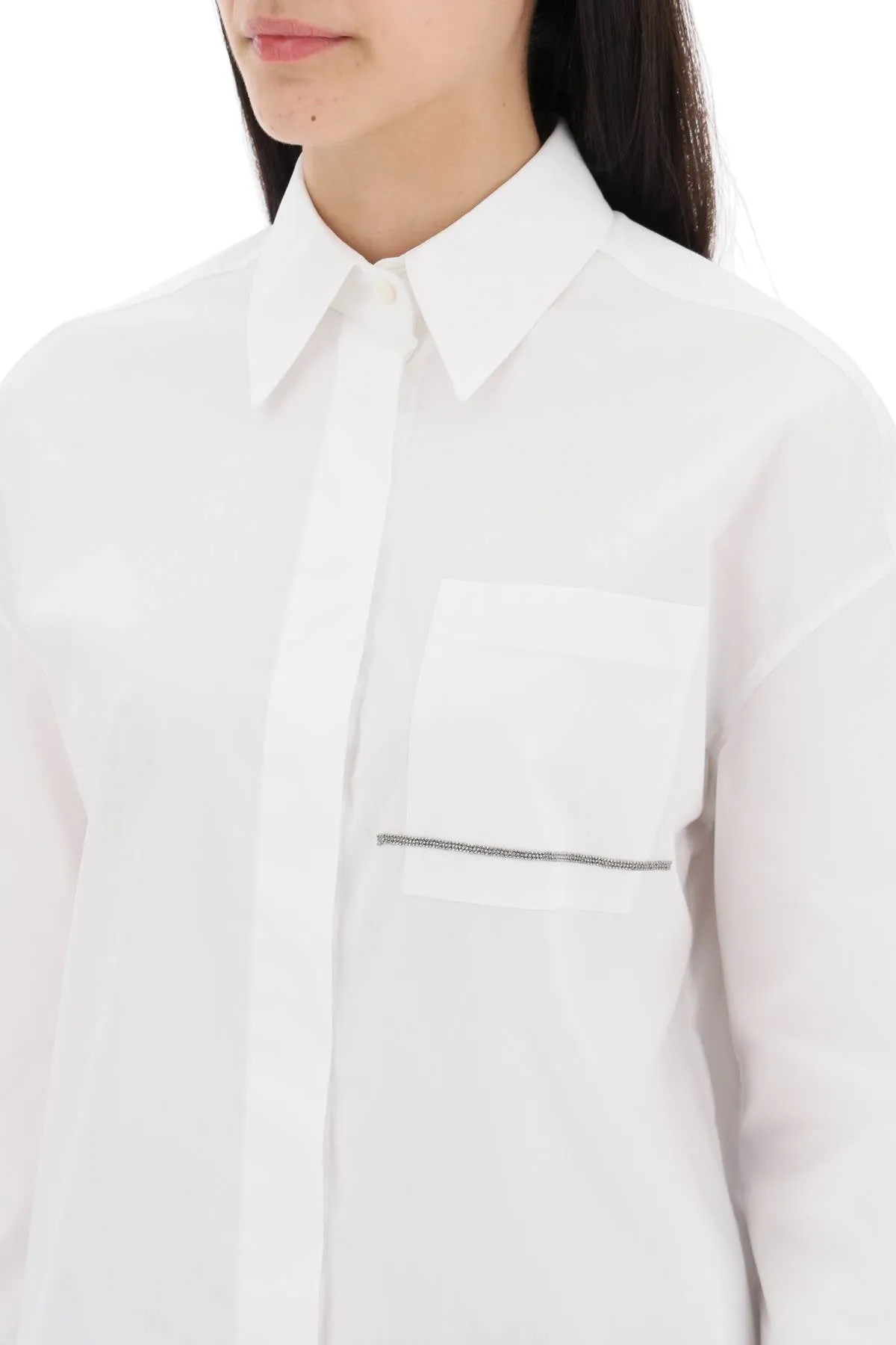 "shirt with jewel detail on the