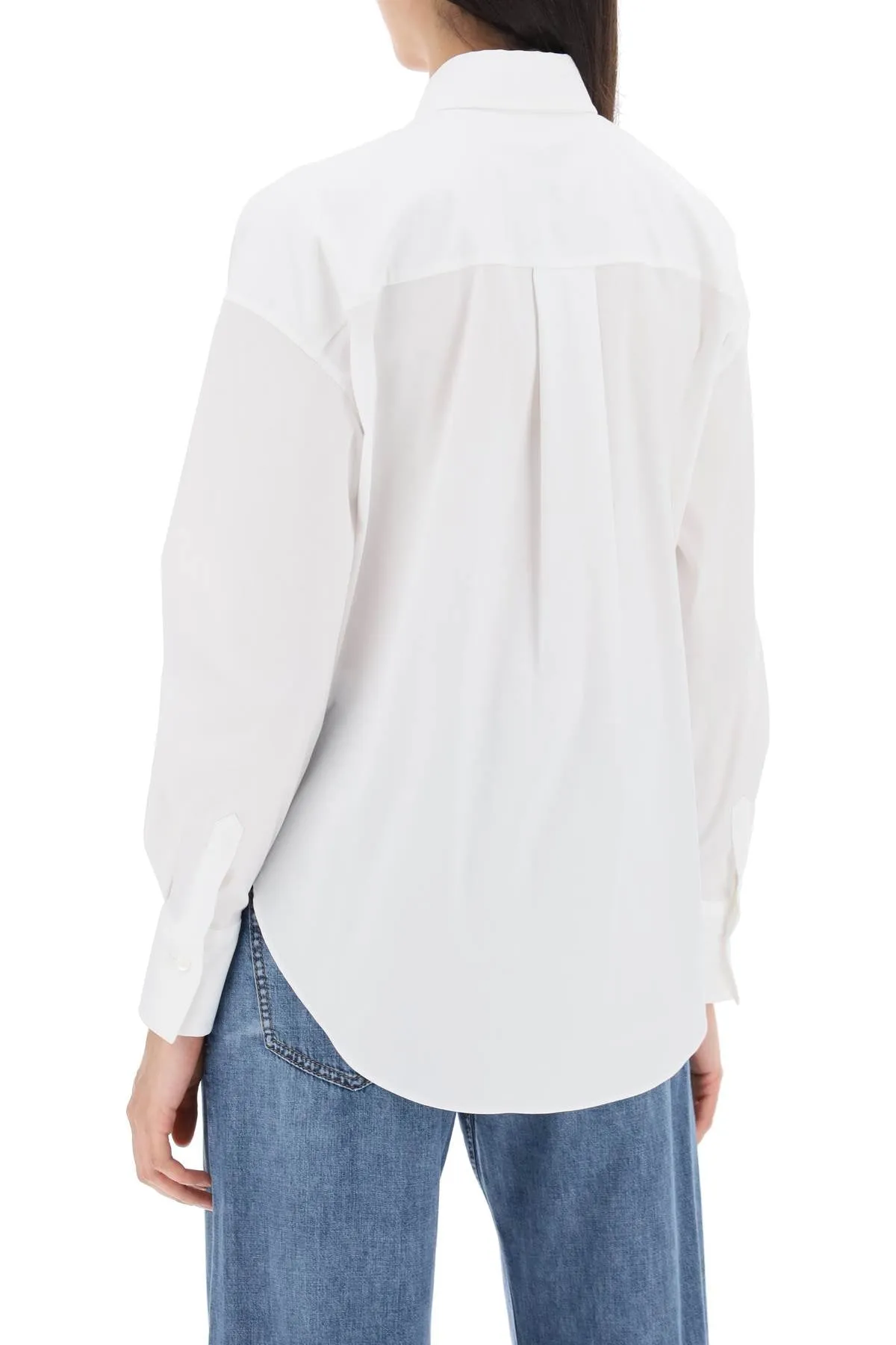 "shirt with jewel detail on the