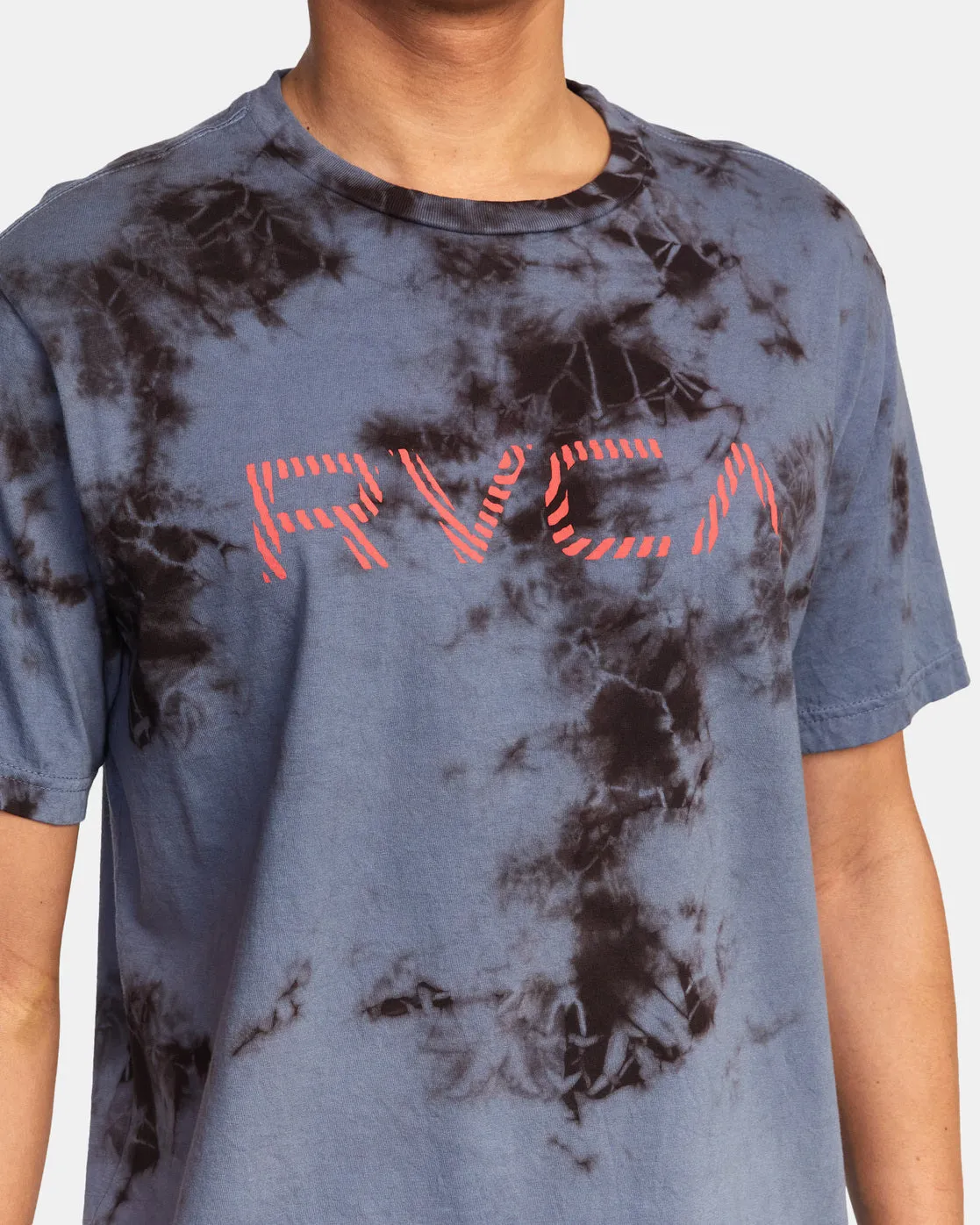 Radar Tie-Dye Tee - Blue/Black Tie Dye