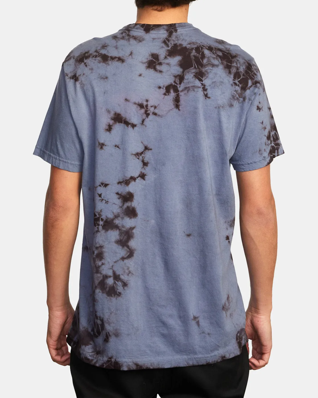 Radar Tie-Dye Tee - Blue/Black Tie Dye