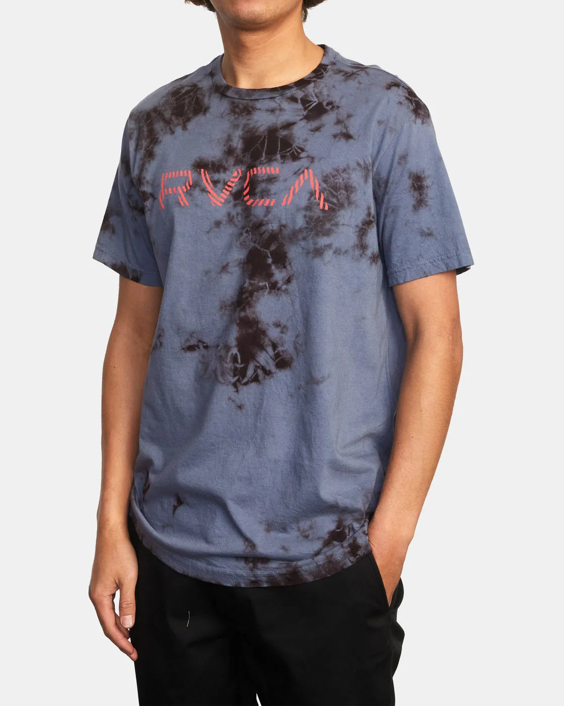 Radar Tie-Dye Tee - Blue/Black Tie Dye