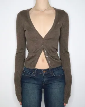 Soft Brown Cardigan (Medium) 