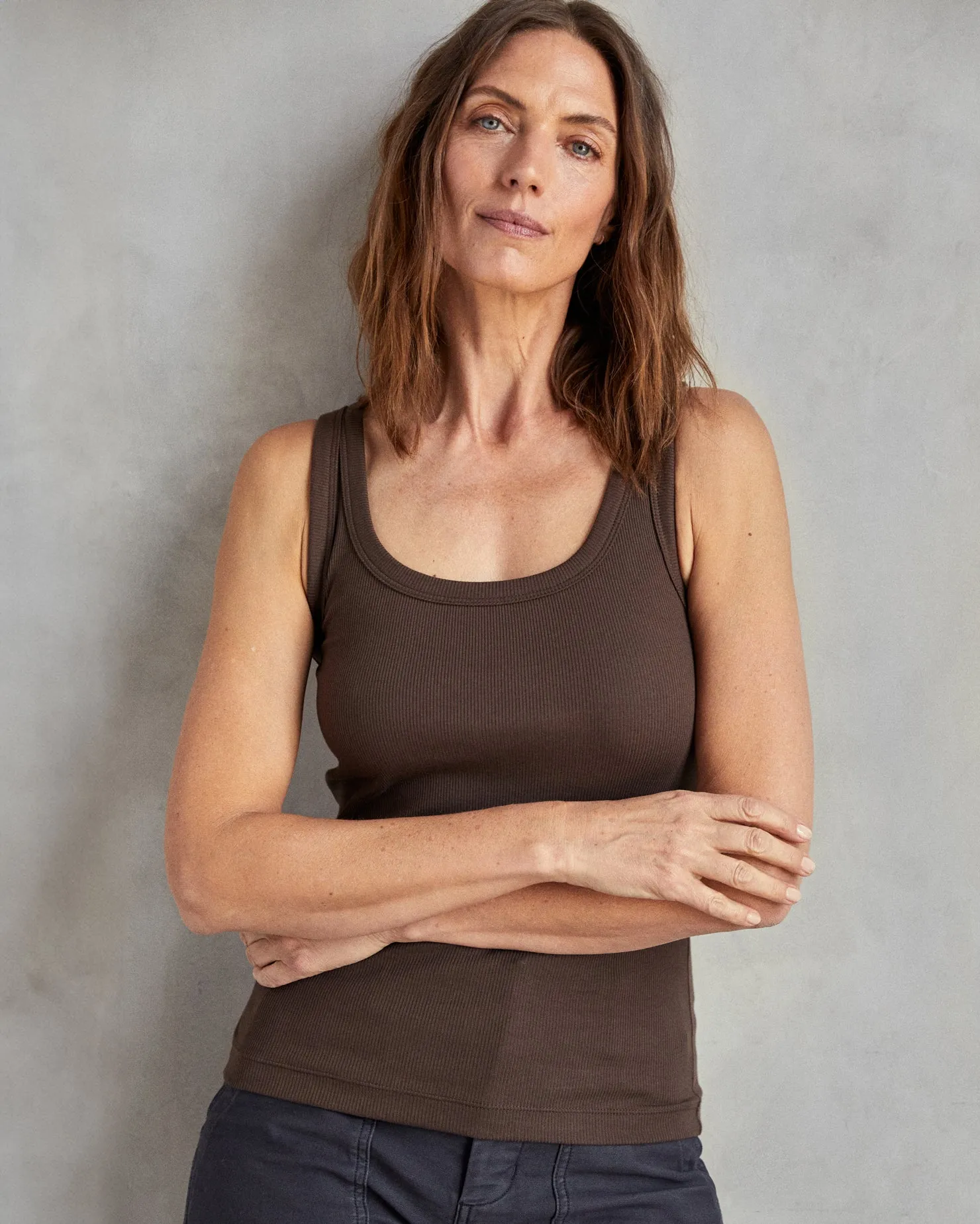 Sojourn Ribbed Tank - FINAL SALE