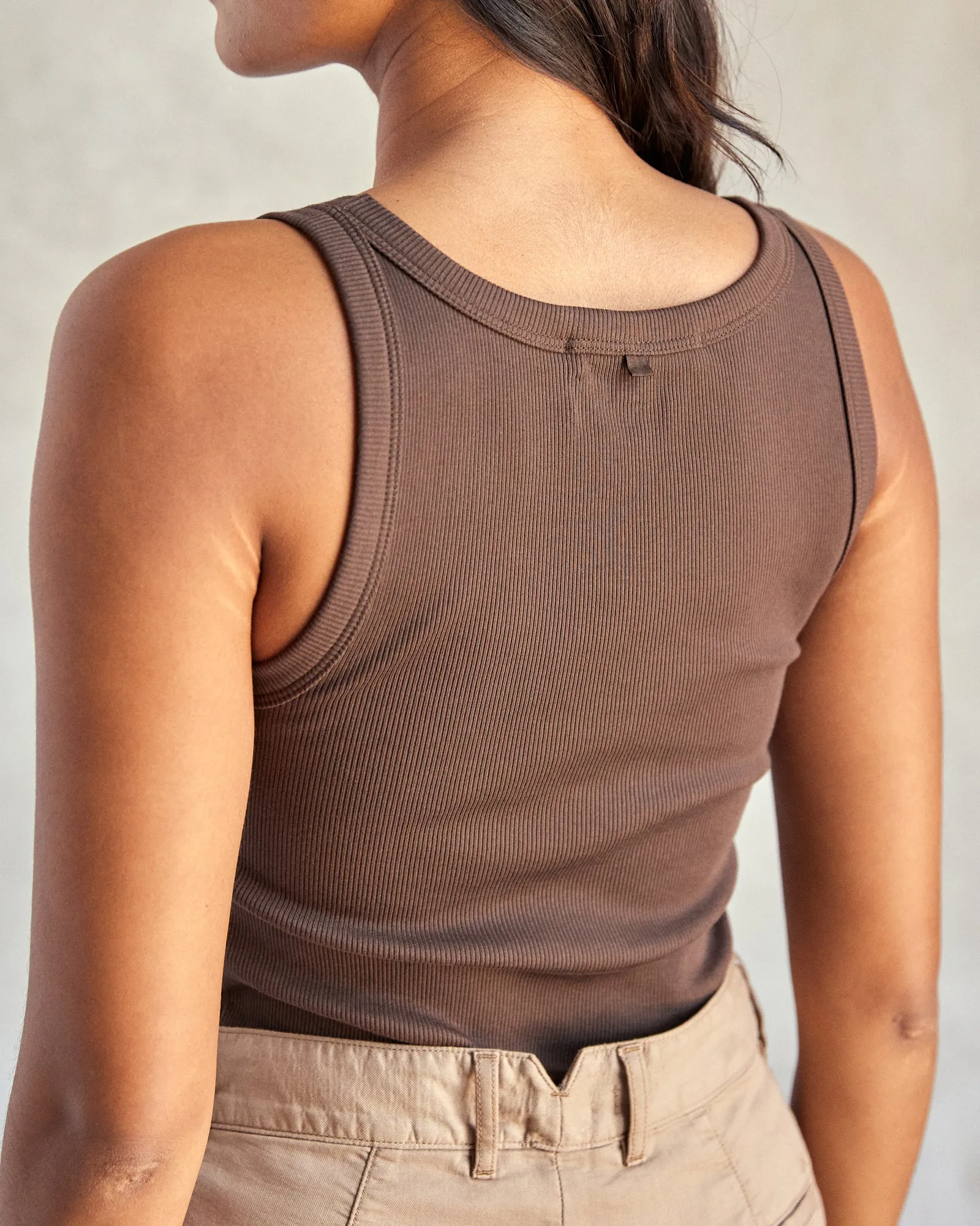 Sojourn Ribbed Tank - FINAL SALE