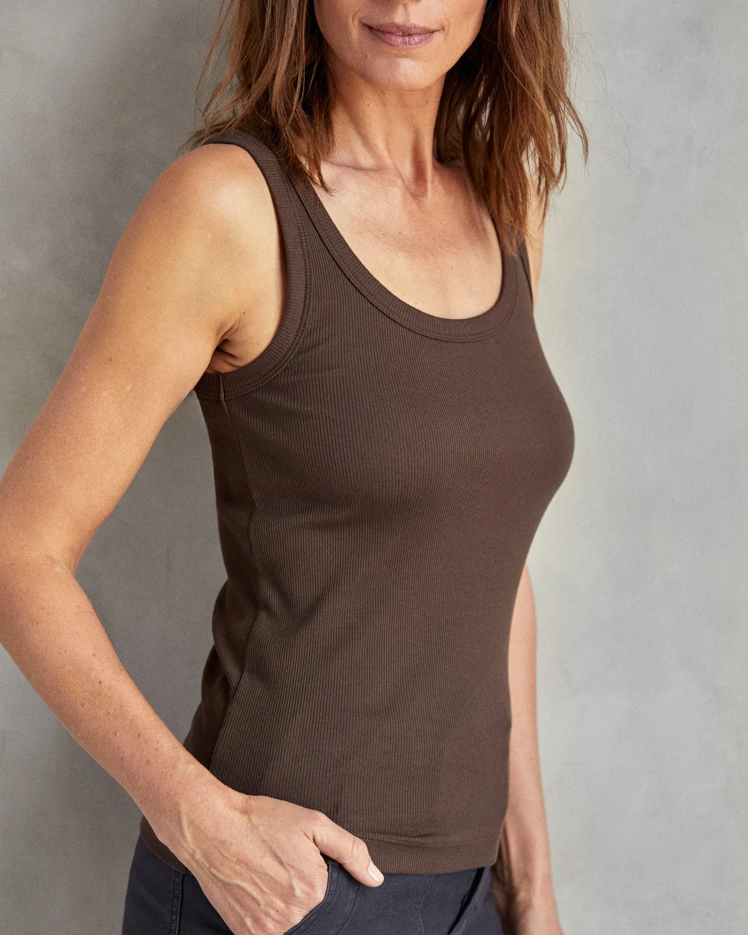 Sojourn Ribbed Tank - FINAL SALE