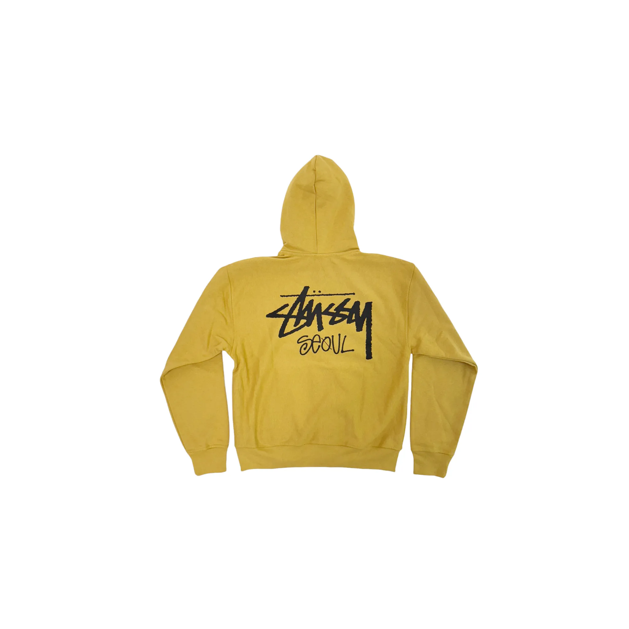 Stussy Stock Seoul Zip Hoodie Curry