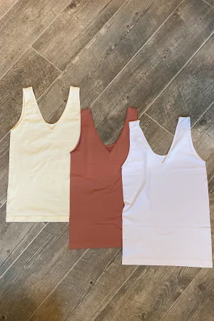 The Reversible Seamless Tank (7 colors)