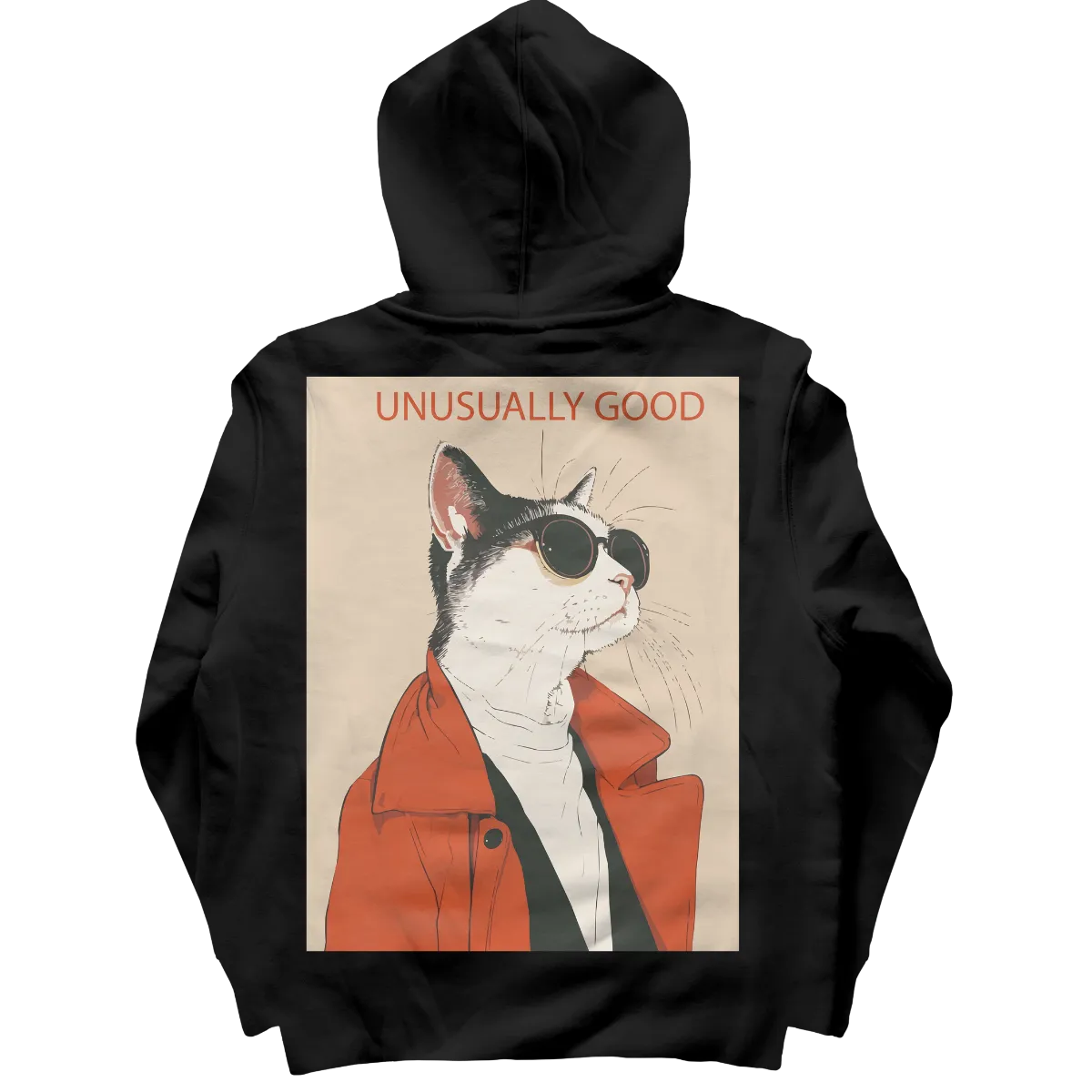 Unusually Good Cat Hoodie