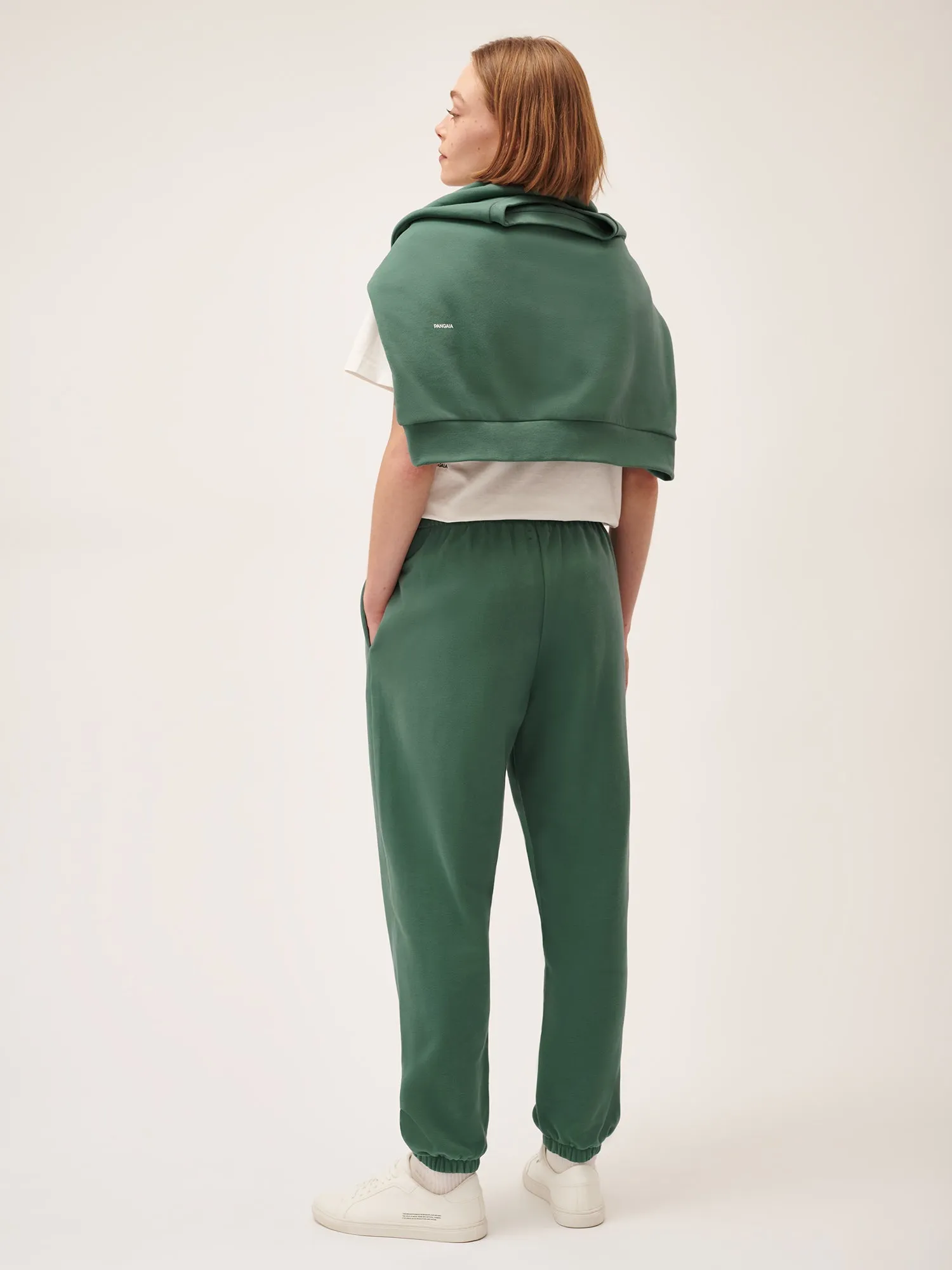 Womens 365 Midweight Track Pants—forest green