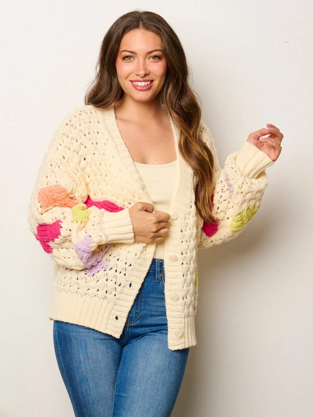 Women's Color Block Knit Sweater