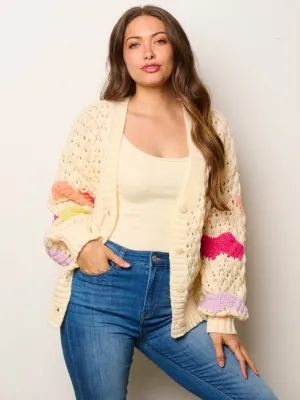 Women's Color Block Knit Sweater