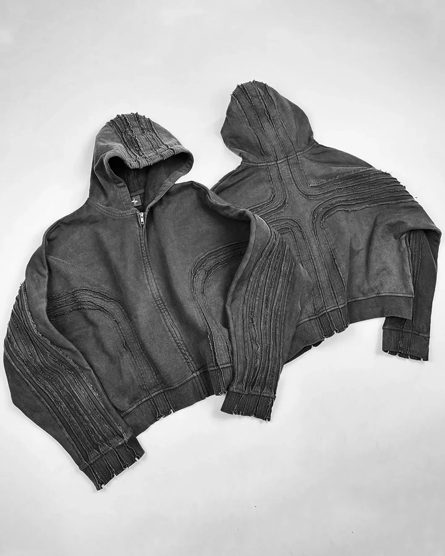 Y2K Retro Cross Patchwork | Trendy Gothic Sweatshirt