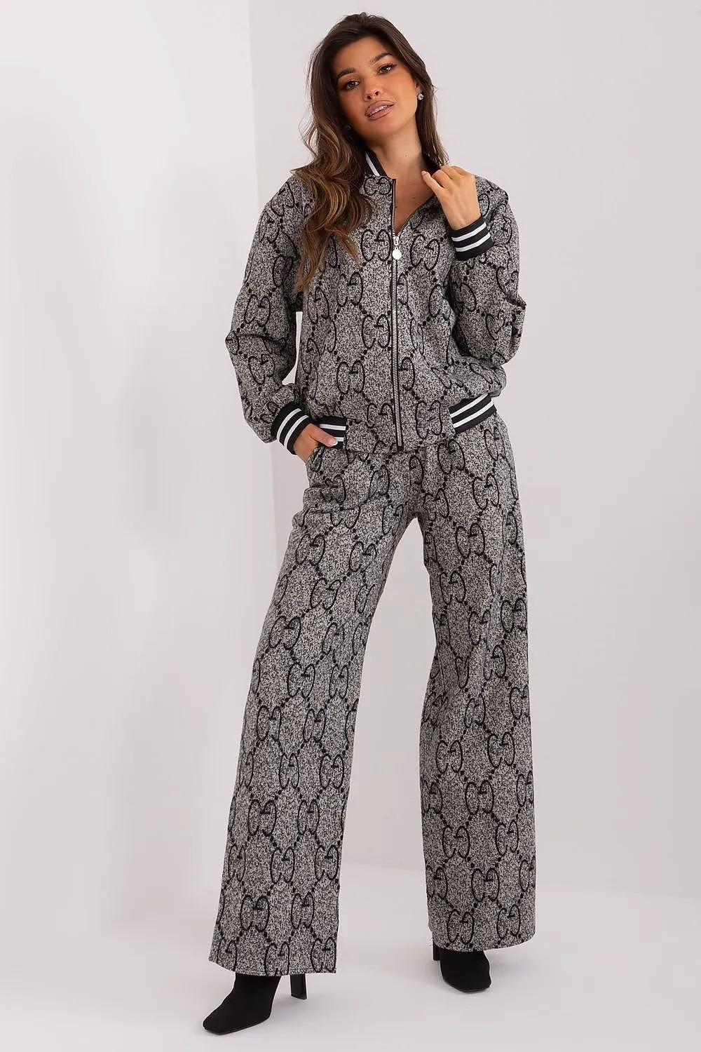 Zip-Up Comfort Casual Set