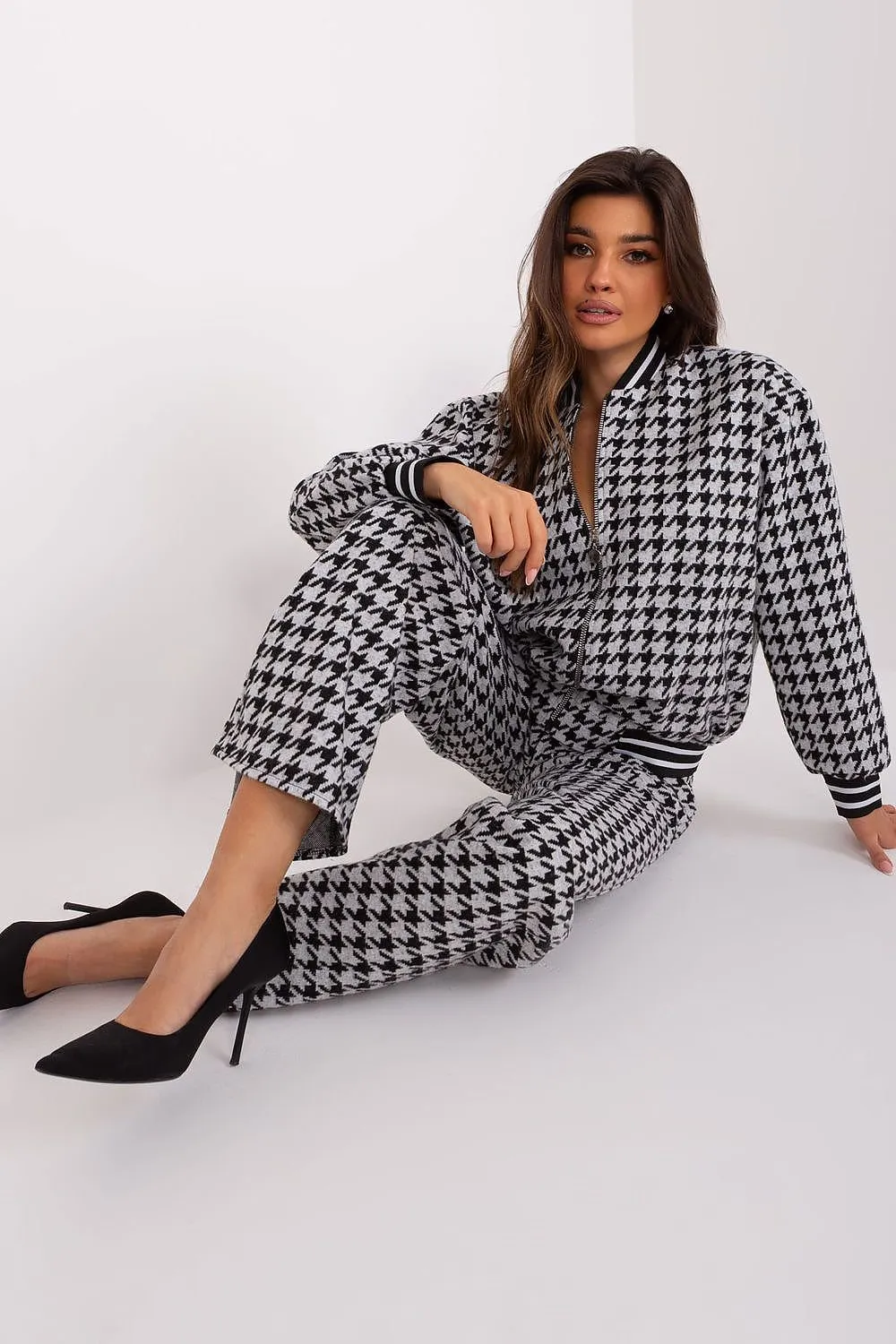 Zip-Up Comfort Casual Set