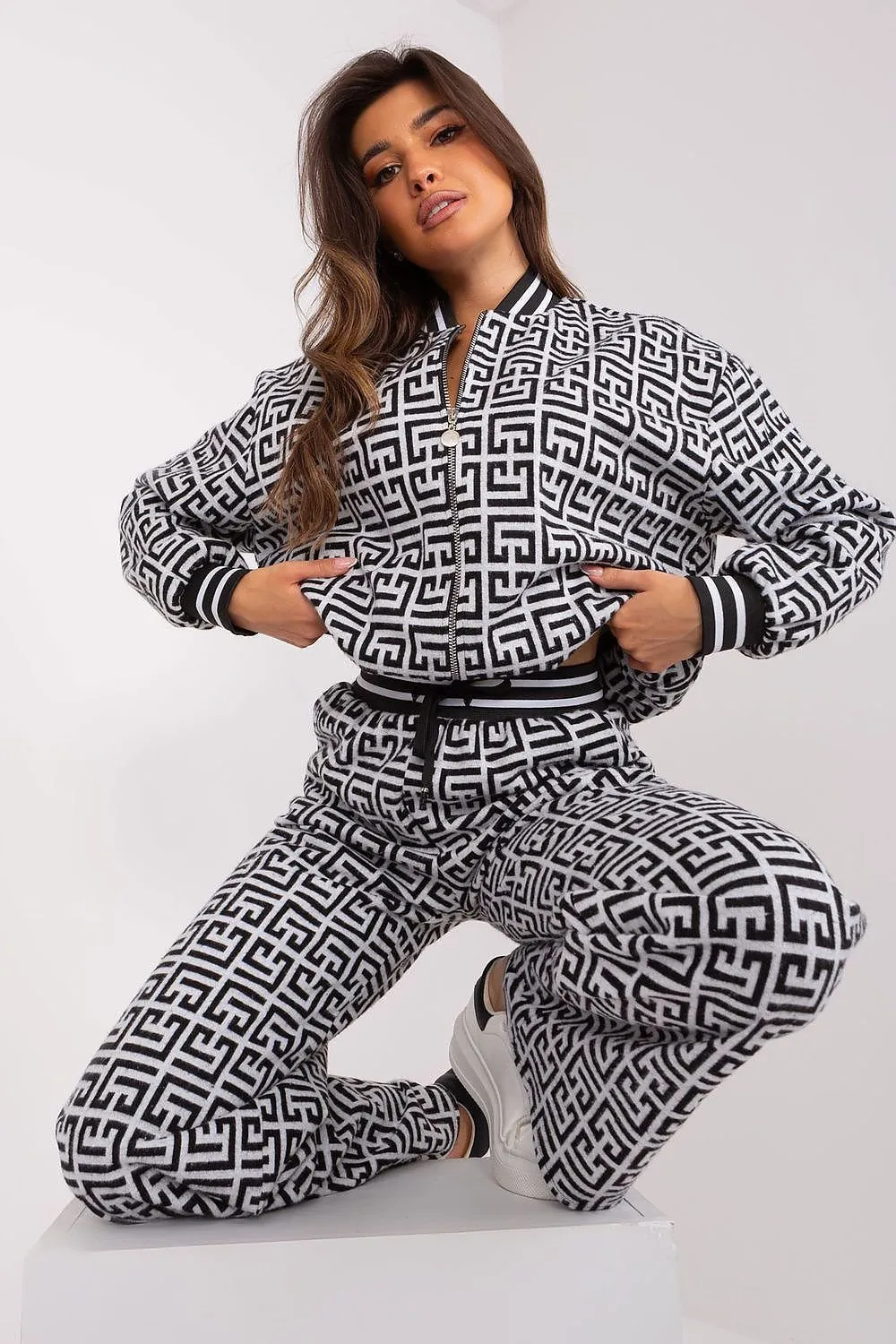Zip-Up Comfort Casual Set